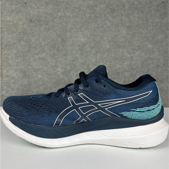Asics GlideRide 3 Running Shoes FF Blast+ Blue White 8 Mens 1011B336 main image 5